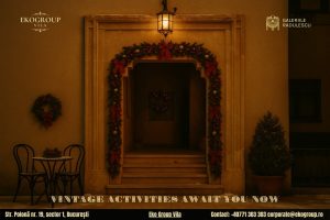 Activități de Crăciun: O evadare în eleganța Crăciunului anilor ’30 la Eko Group Vila